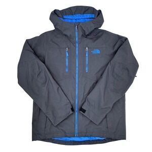 The North Face HyVent Terrain Vista 3L Pro Rain Jacket Men's Medium Black Blue